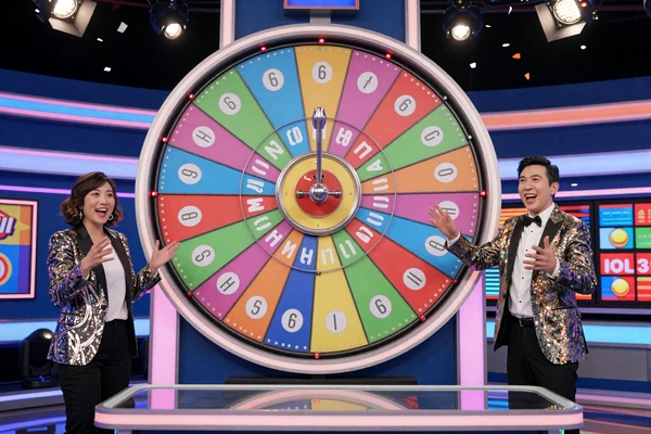 Crazy Time Live Game Show mit buntem Gl&uuml;cksrad von Evolution bei XON Casino