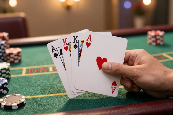 Blackjack Classic Kartenspiel mit Ass und K&ouml;nig bei XON Casino