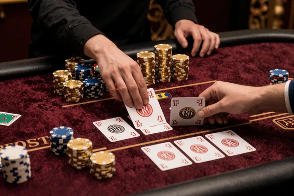 Baccarat Pro elegantes Kartenspiel am VIP-Tisch bei XON Casino