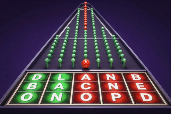 Plinko Kugelspiel mit Multiplikator-Feldern bei XON Casino