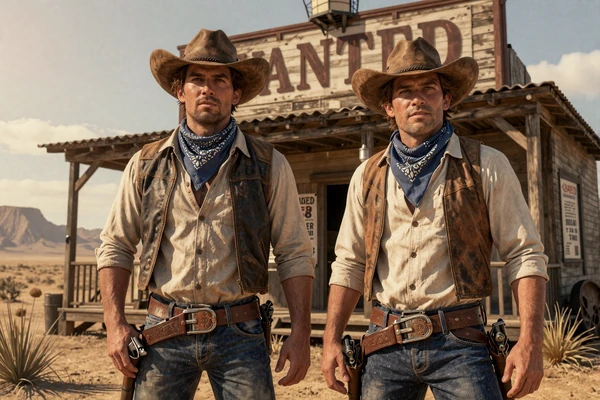 Wanted Dead or a Wild Western-Slot mit Outlaws von Hacksaw Gaming