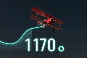 Aviator Crash Game mit steigendem Multiplikator bei XON Casino